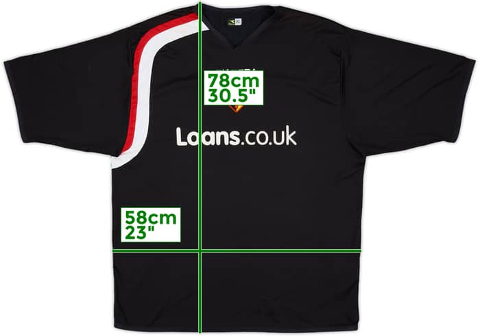 2005-06 Watford Diadora Training Shirt - 6/10 - (XL)