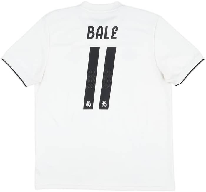 2018-19 Real Madrid Home Shirt Bale #11 - 6/10 - (L)