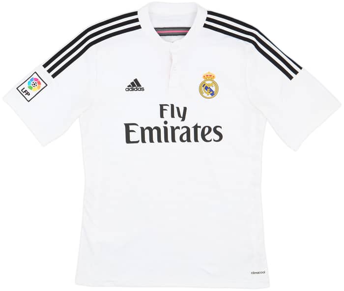 2014-15 Real Madrid Home Shirt James #10 - 8/10 - (L)
