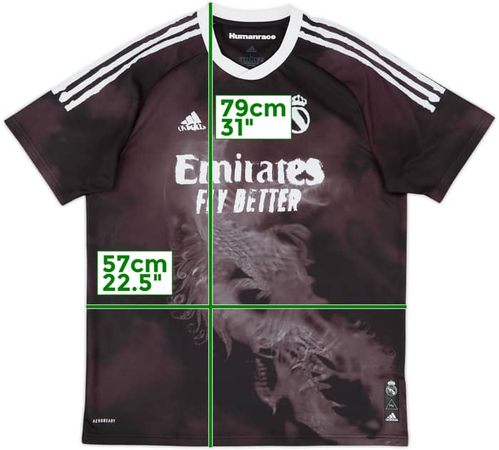 2020-21 Real Madrid Humanrace Shirt - 8/10 - (L)