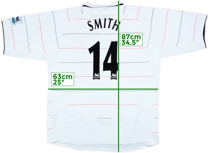 2003-05 Manchester United Third Shirt Smith #14 - 8/10 - (XXL)