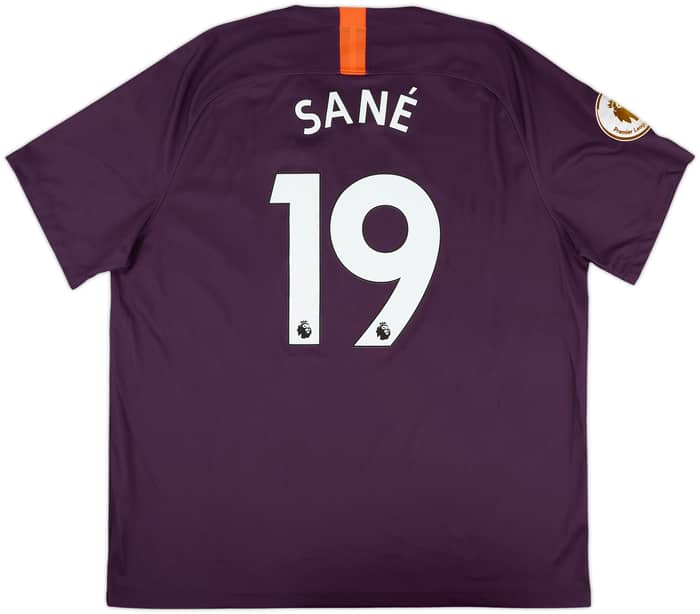2018-19 Manchester City Third Shirt Sane #19 - 10/10 - (XXL)