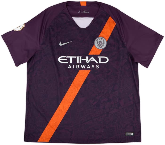 2018-19 Manchester City Third Shirt Sane #19 - 10/10 - (XXL)