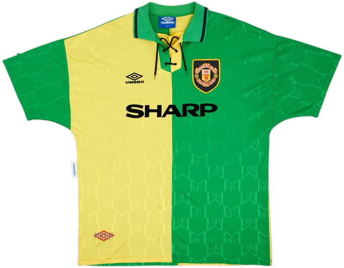 1992-94 Manchester United Third Shirt Cantona #7 - 7/10 - (XL)