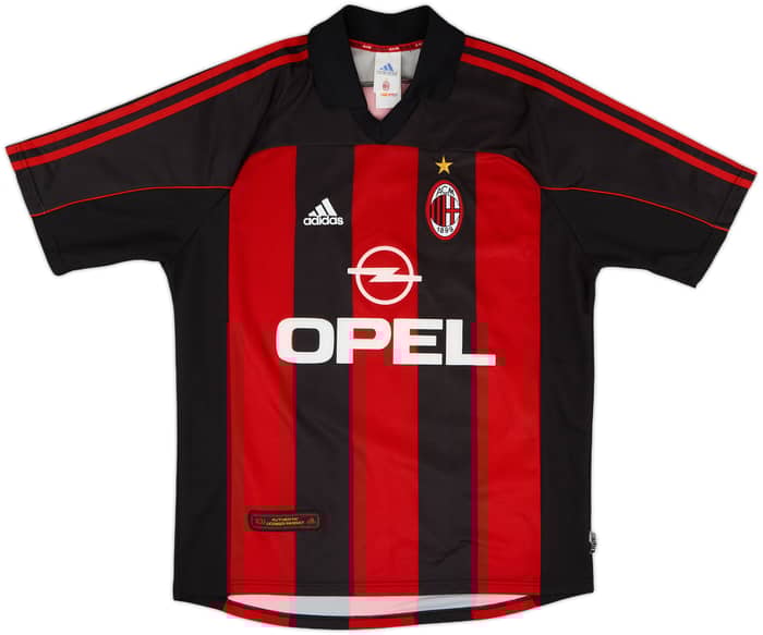 2000-02 AC Milan Home Shirt Shevchenko #7 - 8/10 - (M)