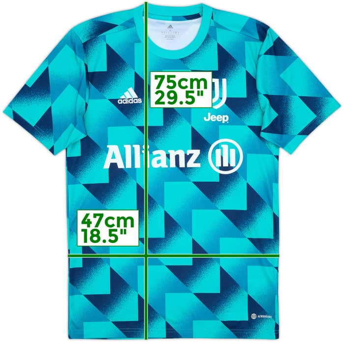 2022-23 Juventus adidas Pre-Match Training Shirt - 9/10 - (S)