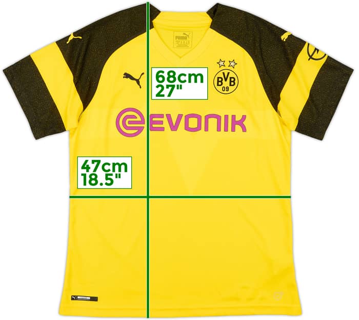2018-19 Borussia Dortmund Home Shirt - 10/10 - (L.Boys)