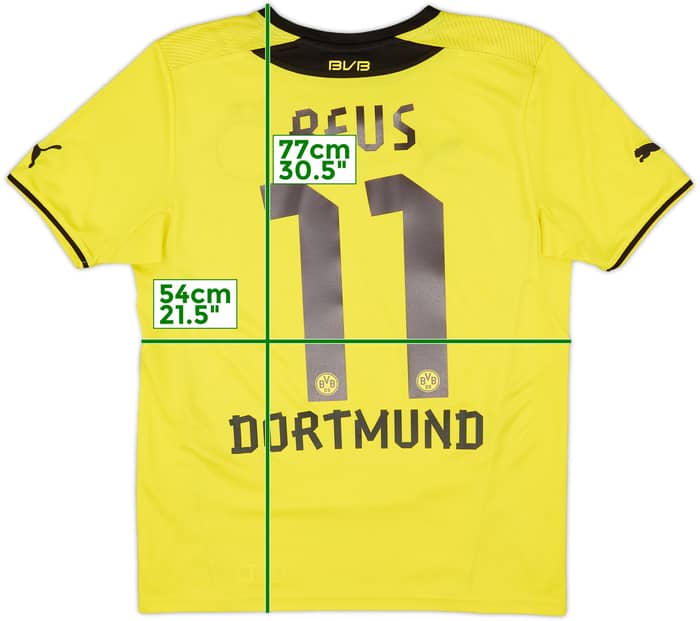 2013-14 Borussia Dortmund Home Shirt Reus #11 - 8/10 - (S)