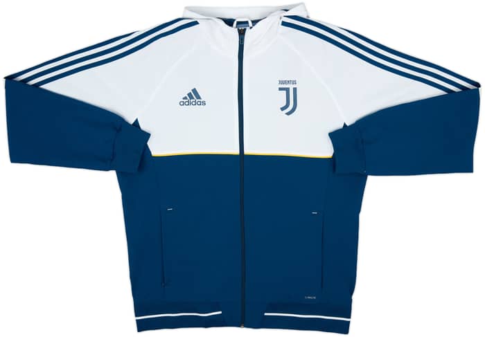 2017-18 Juventus adidas Hooded Track Jacket - 8/10 - (L)