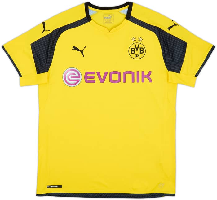 2016-17 Borussia Dortmund Home European Shirt - 8/10 - (L)