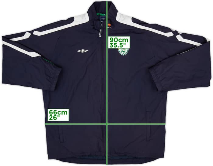 2006-07 Ireland Umbro Track Jacket - 7/10 - (XXL)