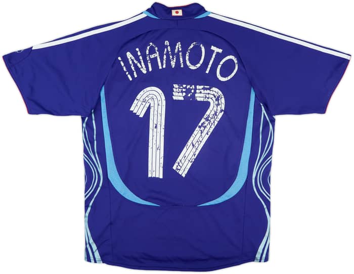 2006-08 Japan Home Shirt Inamoto #17 - 4/10 - (S)