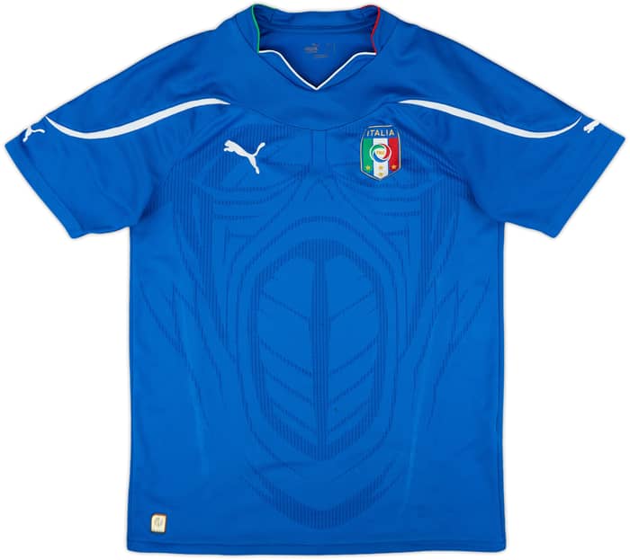 2010-12 Italy Home Shirt - 8/10 - (S)