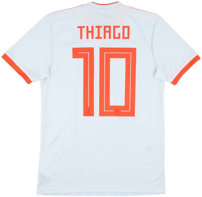 2018-19 Spain Away Shirt Thiago #10 - 10/10 - (S)