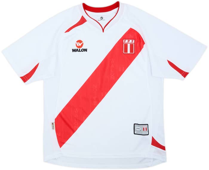2007-09 Peru Home Shirt - 9/10 - (S)