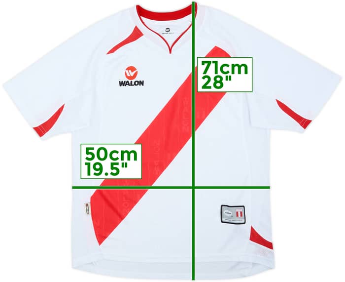 2007-09 Peru Home Shirt - 9/10 - (S)