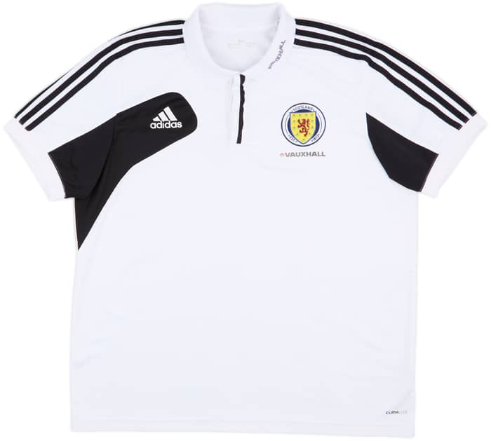 2012-14 Scotland adidas Polo Shirt - 7/10 - (XXL)
