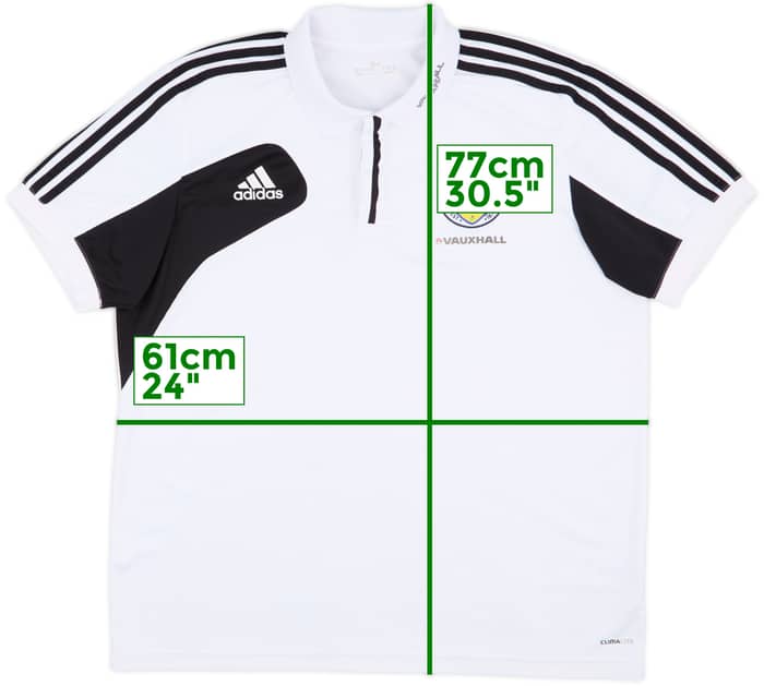 2012-14 Scotland adidas Polo Shirt - 7/10 - (XXL)