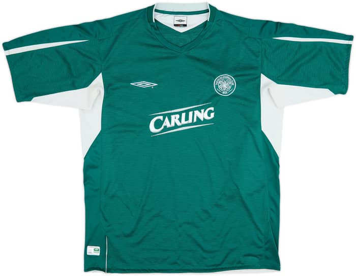 2004-05 Celtic Away Shirt Larsson #7 - 6/10 - (L)