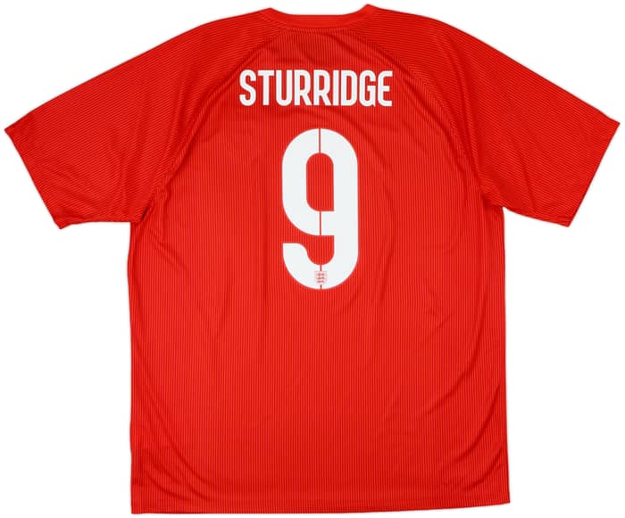 2014-15 England Away Shirt Sturridge #9 - 10/10 - (XL)