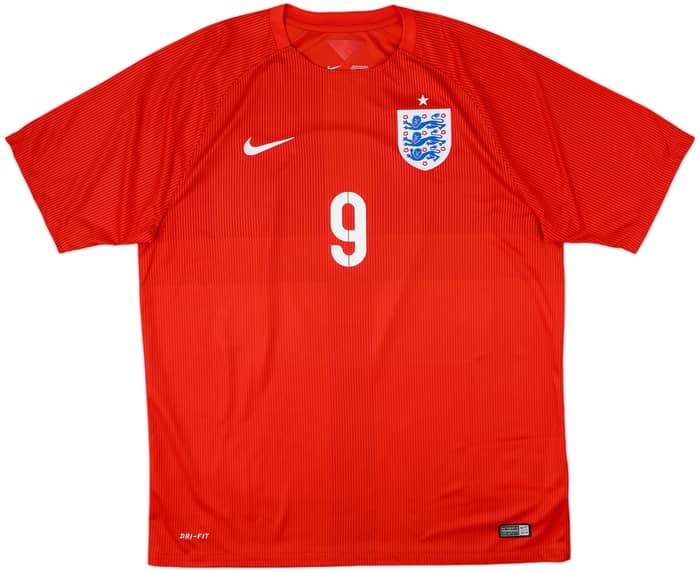 2014-15 England Away Shirt Sturridge #9 - 10/10 - (XL)