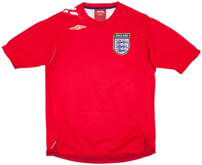 2006-08 England Away Shirt - 5/10 - (M)