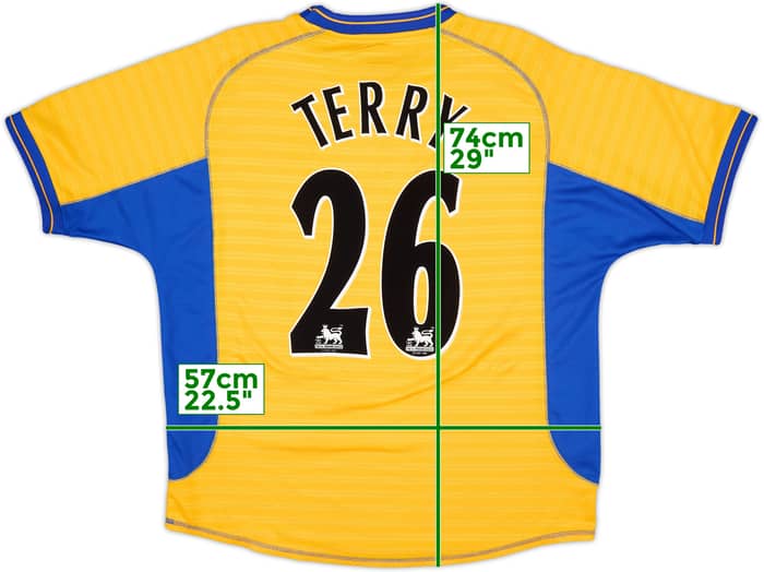 2000-01 Chelsea Away Shirt Terry #26 - 8/10 - (XL)