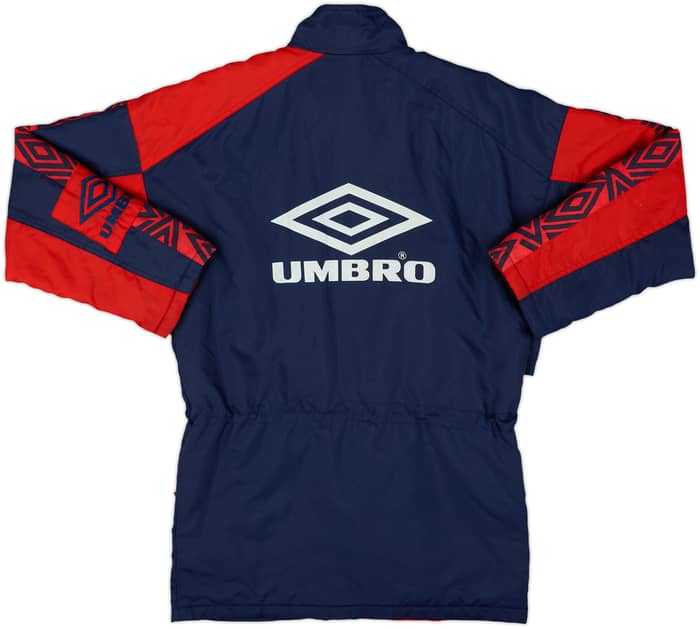 1996-97 Chelsea Umbro Padded Bench Coat - 9/10 - (L.Boys)