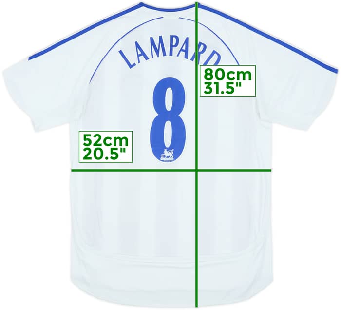 2006-07 Chelsea Away Shirt Lampard #8 - 5/10 - (M)