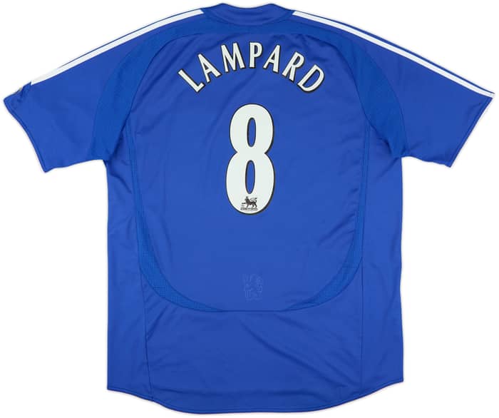 2006-08 Chelsea Home Shirt Lampard #8 - 7/10 - (XL)