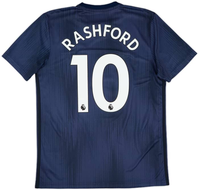 2018-19 Manchester United Third Shirt Rashford #10 - 9/10 - (M)