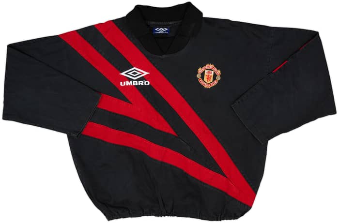 1994-95 Manchester United Umbro Drill Top - 8/10 - (XL)