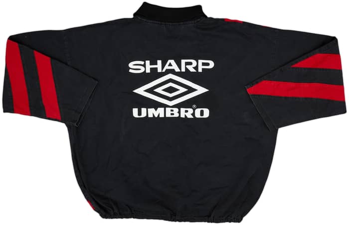 1994-95 Manchester United Umbro Drill Top - 8/10 - (XL)