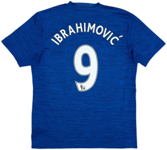 2016-17 Manchester United Away Shirt Ibrahimovic #9 - 10/10 - (M)