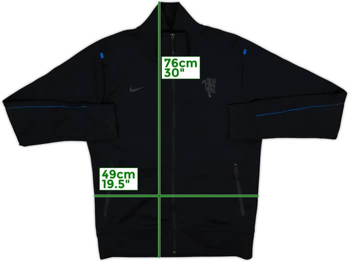 2011-12 Manchester United Nike Track Jacket - 8/10 - (L)