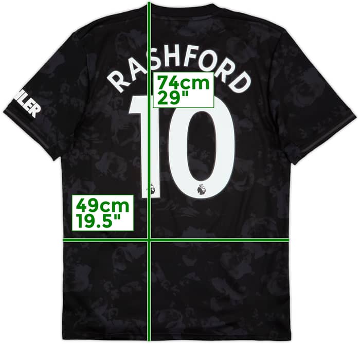 2019-20 Manchester United Third Shirt Rashford #10 - 10/10 - (M)
