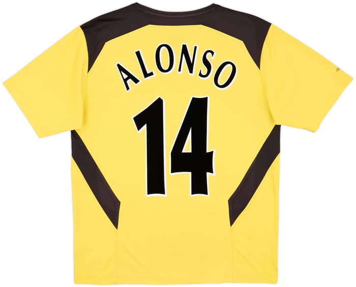 2004-06 Liverpool Away Shirt Alonso #14 - 5/10 - (L)