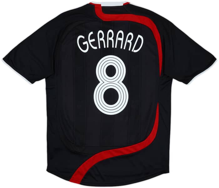 2007-08 Liverpool Third Shirt Gerrard #8 - 7/10 - (M)