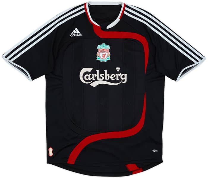 2007-08 Liverpool Third Shirt Gerrard #8 - 7/10 - (M)