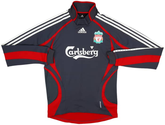 2006-07 Liverpool adidas Drill Top - 7/10 - (S)