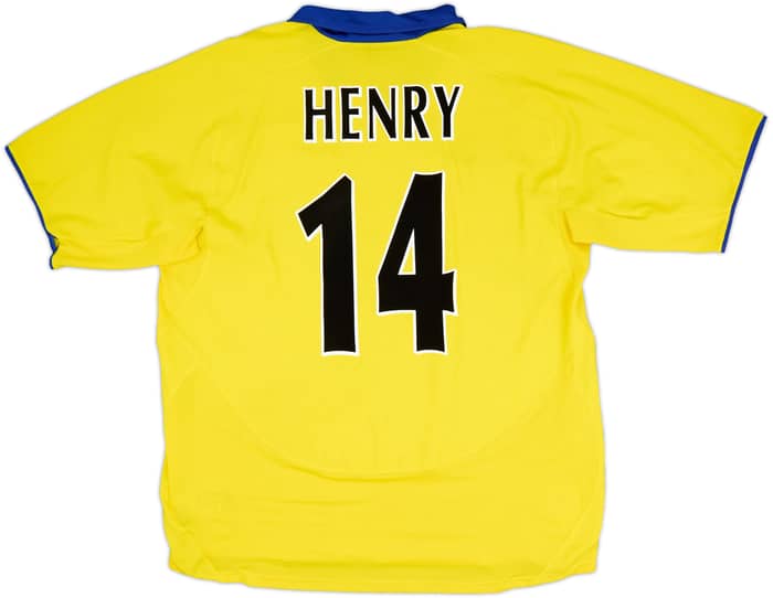 2003-05 Arsenal Away Shirt Henry #14 - 8/10 - (XL)