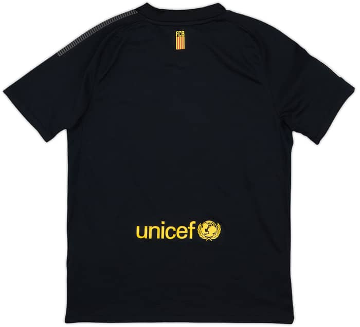 2011-12 Barcelona Away Shirt - 9/10 - (M.Boys)