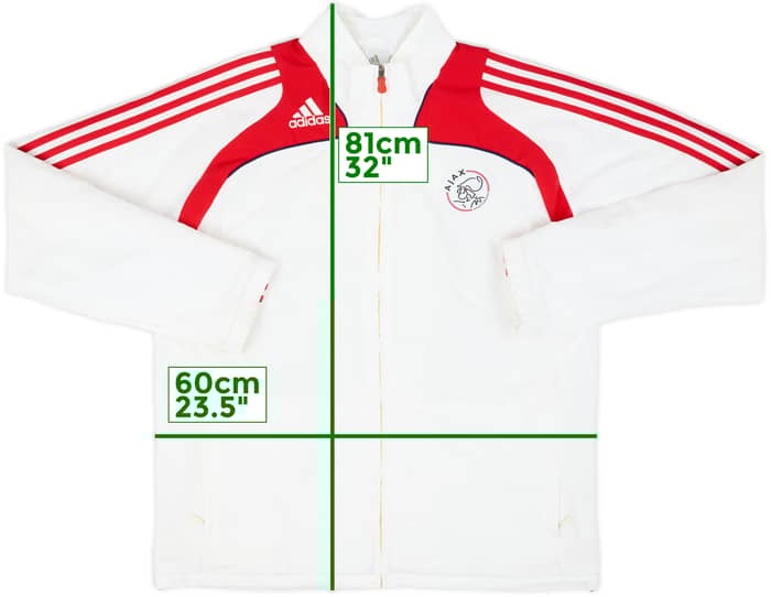 2008-09 Ajax adidas Track Jacket - 8/10 - (L/XL)