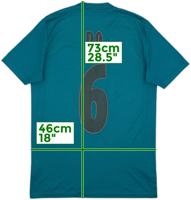 2019-20 Ajax Away Shirt Do #6 - 5/10 - (S)