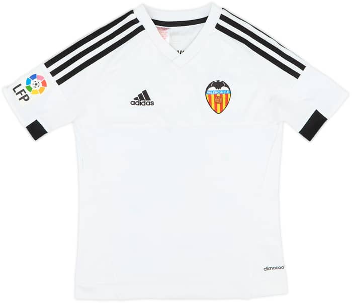 2015-16 Valencia Home Shirt - 5/10 - (S.Boys)