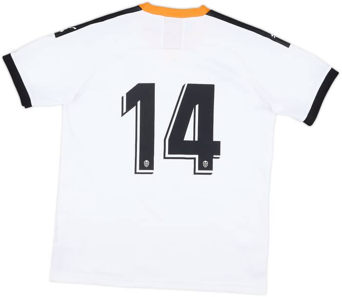 2019-20 Valencia Home Shirt #14 - 8/10 - (L.Boys)