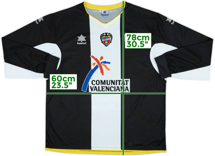 2010-12 Levante Away L/S Shirt - 8/10 - (XL)