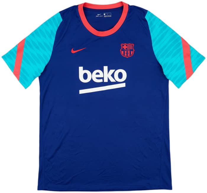 2021-22 Barcelona Nike Training Shirt - 9/10 - (L)