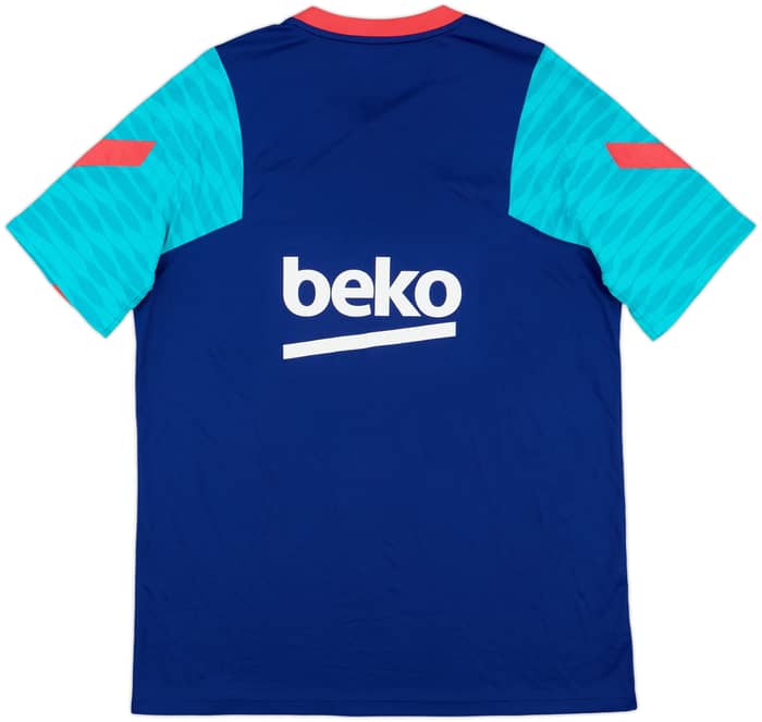 2021-22 Barcelona Nike Training Shirt - 9/10 - (L)
