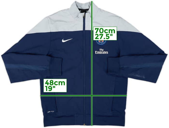 2013-14 Paris Saint-Germain Nike Track Jacket - 7/10 - (S)